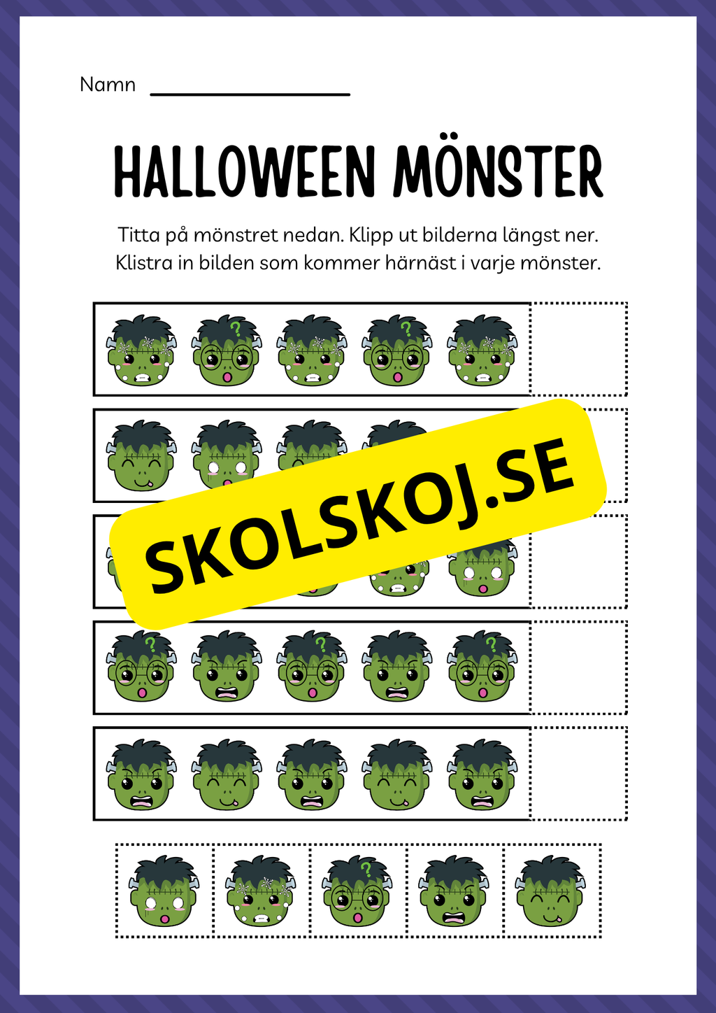 Bus eller godis - Förskoleklass - Årskurs 3