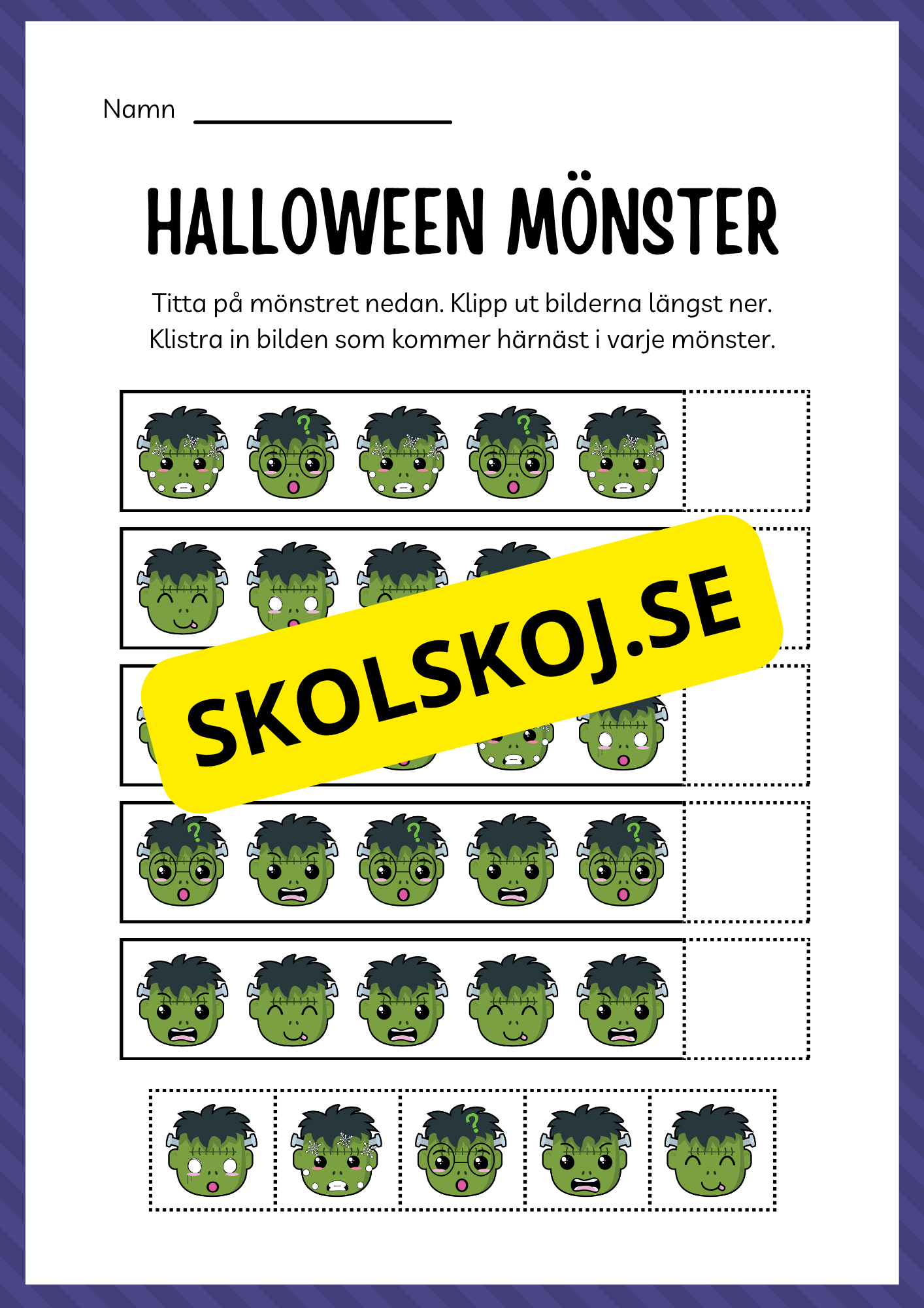 Bus eller godis - Förskoleklass - Årskurs 3