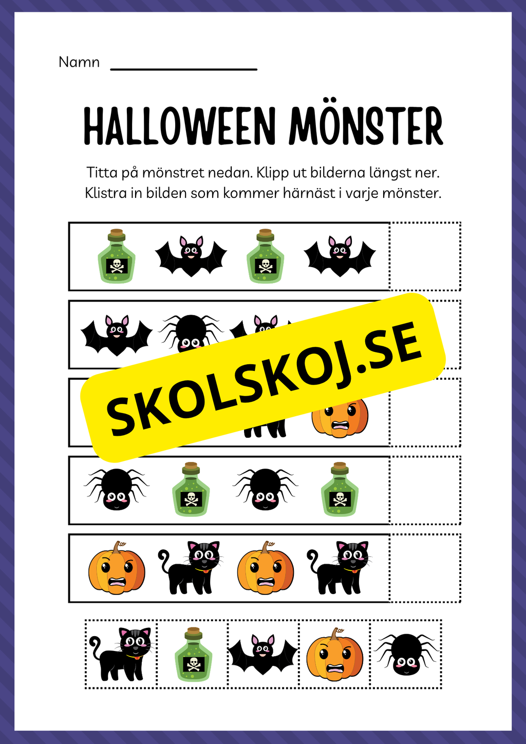 Bus eller godis - Förskoleklass - Årskurs 3