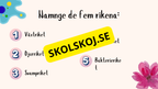 De fem rikena och deras egenskaper - Lektionsstöd och presentation