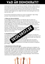 Demokrati i Sverige - Årskurs 3 - 6