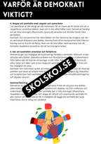 Demokrati i Sverige - Årskurs 3 - 6