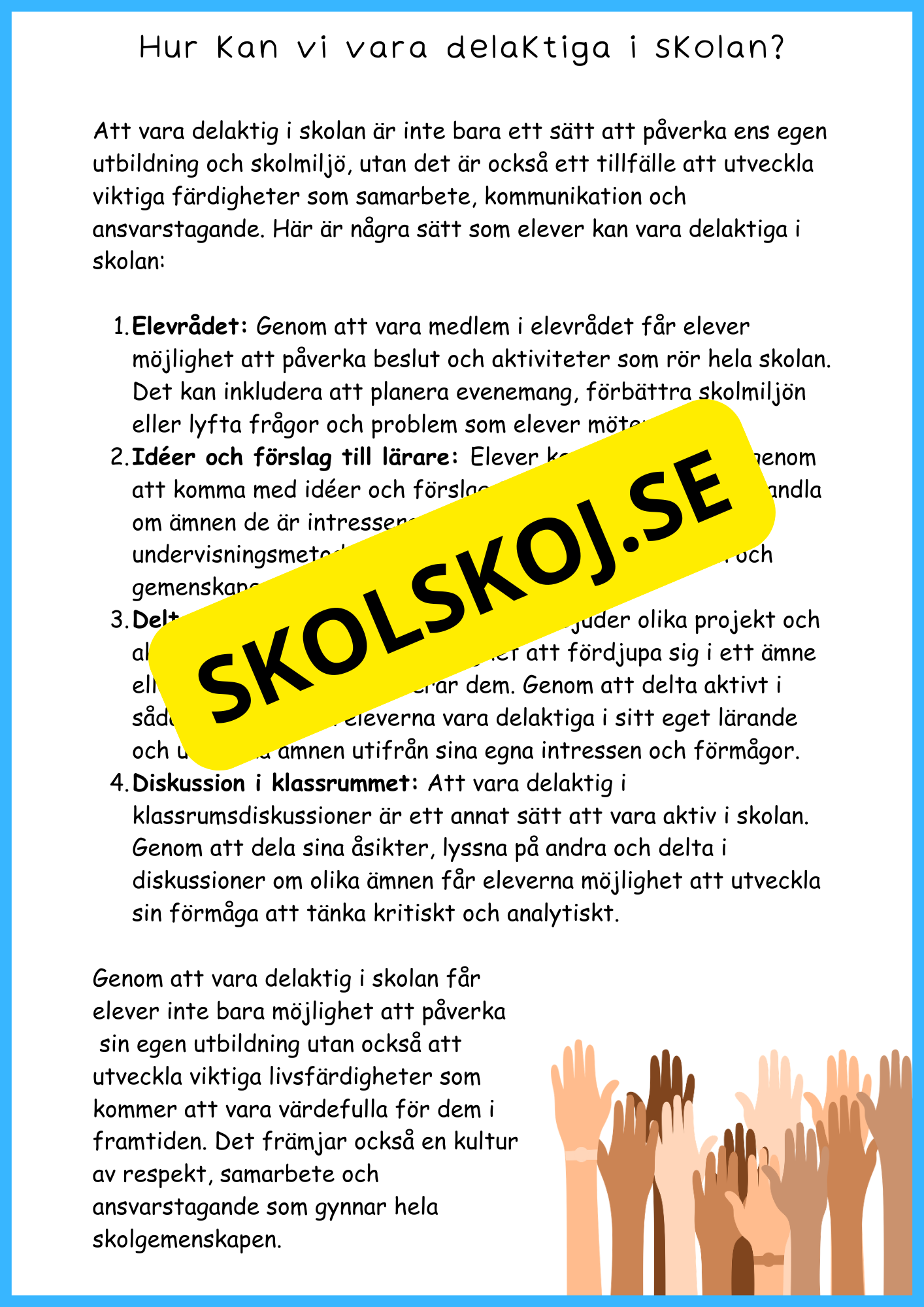 Demokrati och delaktighet