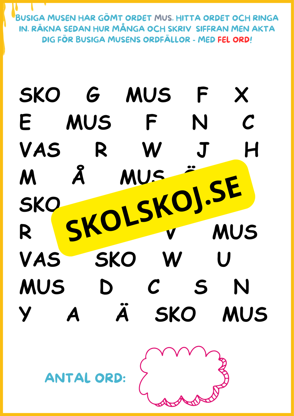 Den busiga musen Del 5