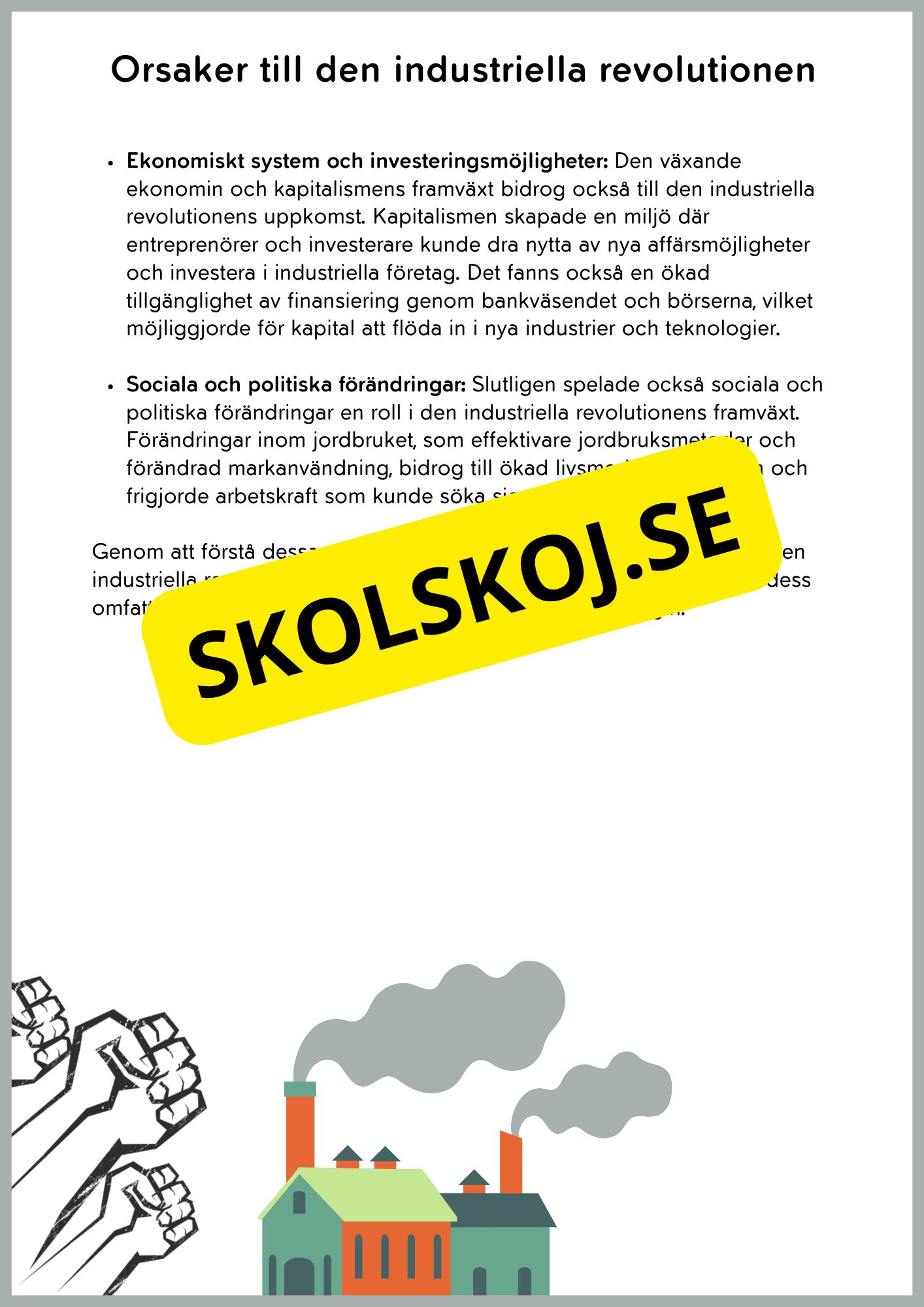 Den industriella revolutionen