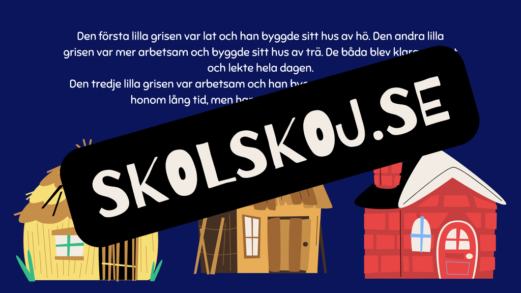 De tre små grisarna