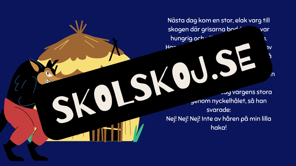 De tre små grisarna