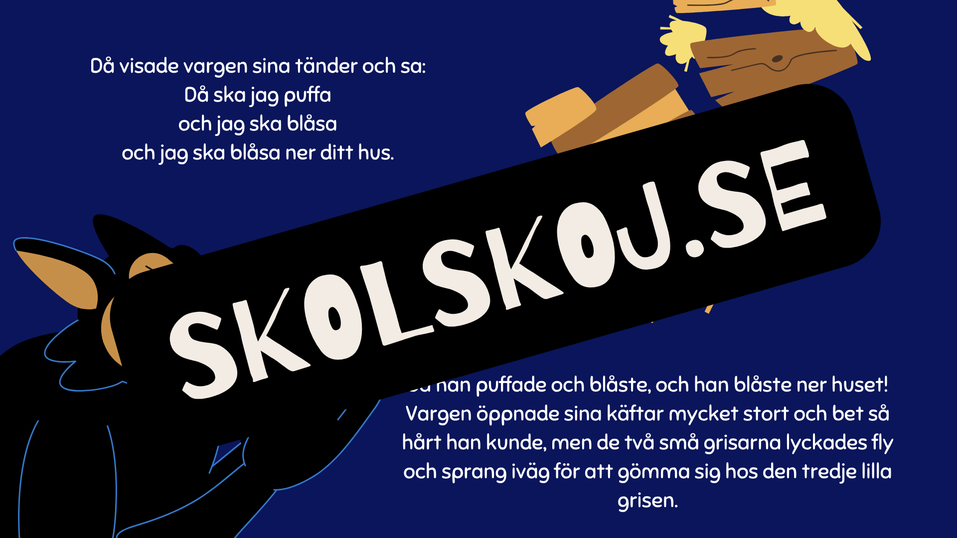 De tre små grisarna
