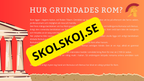 Det romerska riket - Presentation - Frågor