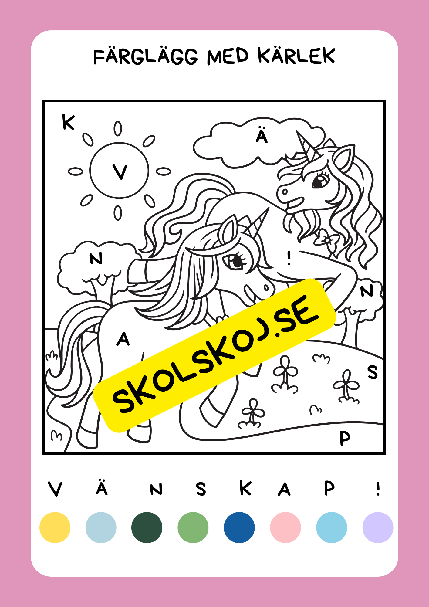 Det snälla häftet! - Extra uppgifter