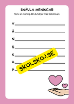 Det snälla häftet! - Extra uppgifter
