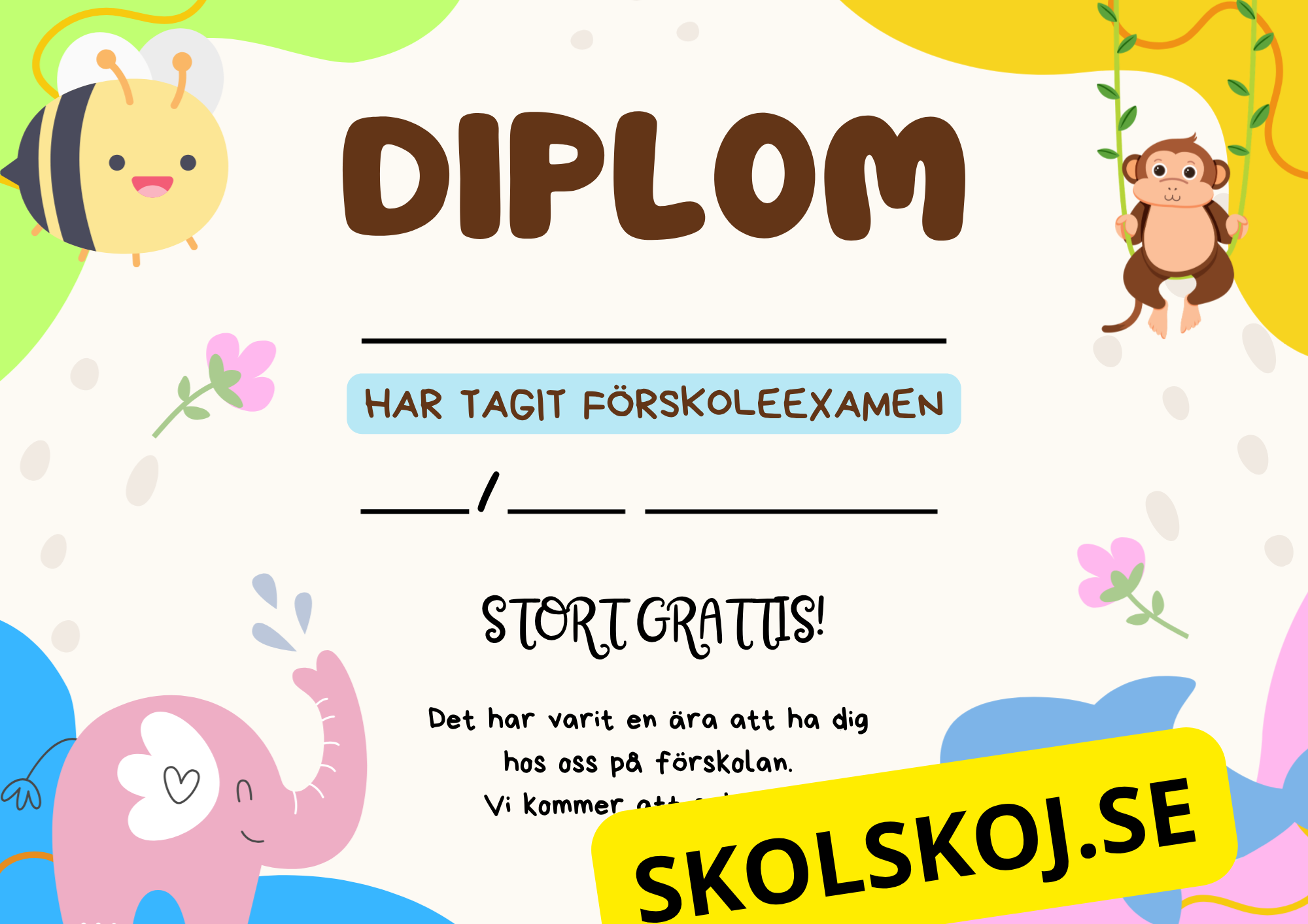 Diplom förskolan