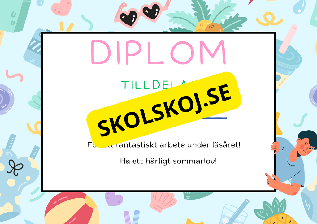Diplom skolavslutning