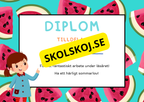 Diplom skolavslutning