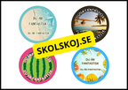 Diplom och medaljer för skolavslutning