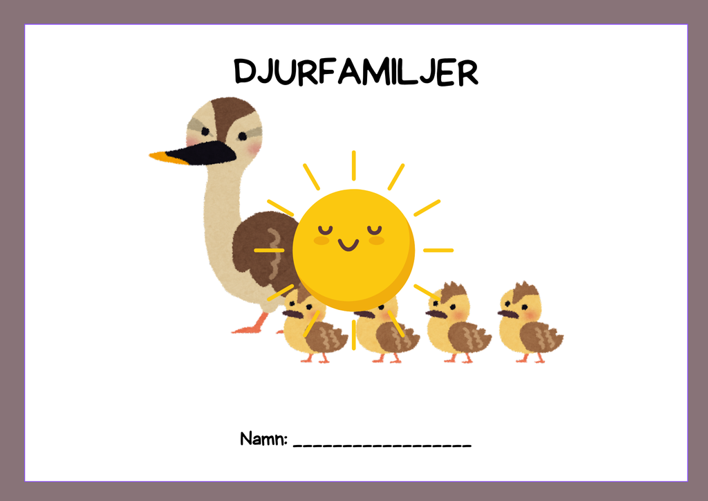 Djurfamiljer