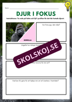 Djur i fokus - Häfte