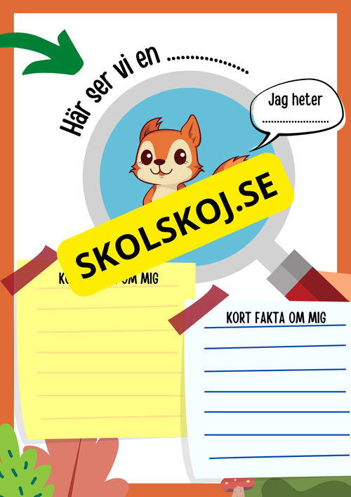 Djur i fokus (27 sidor) - Naturorienterande ämnen