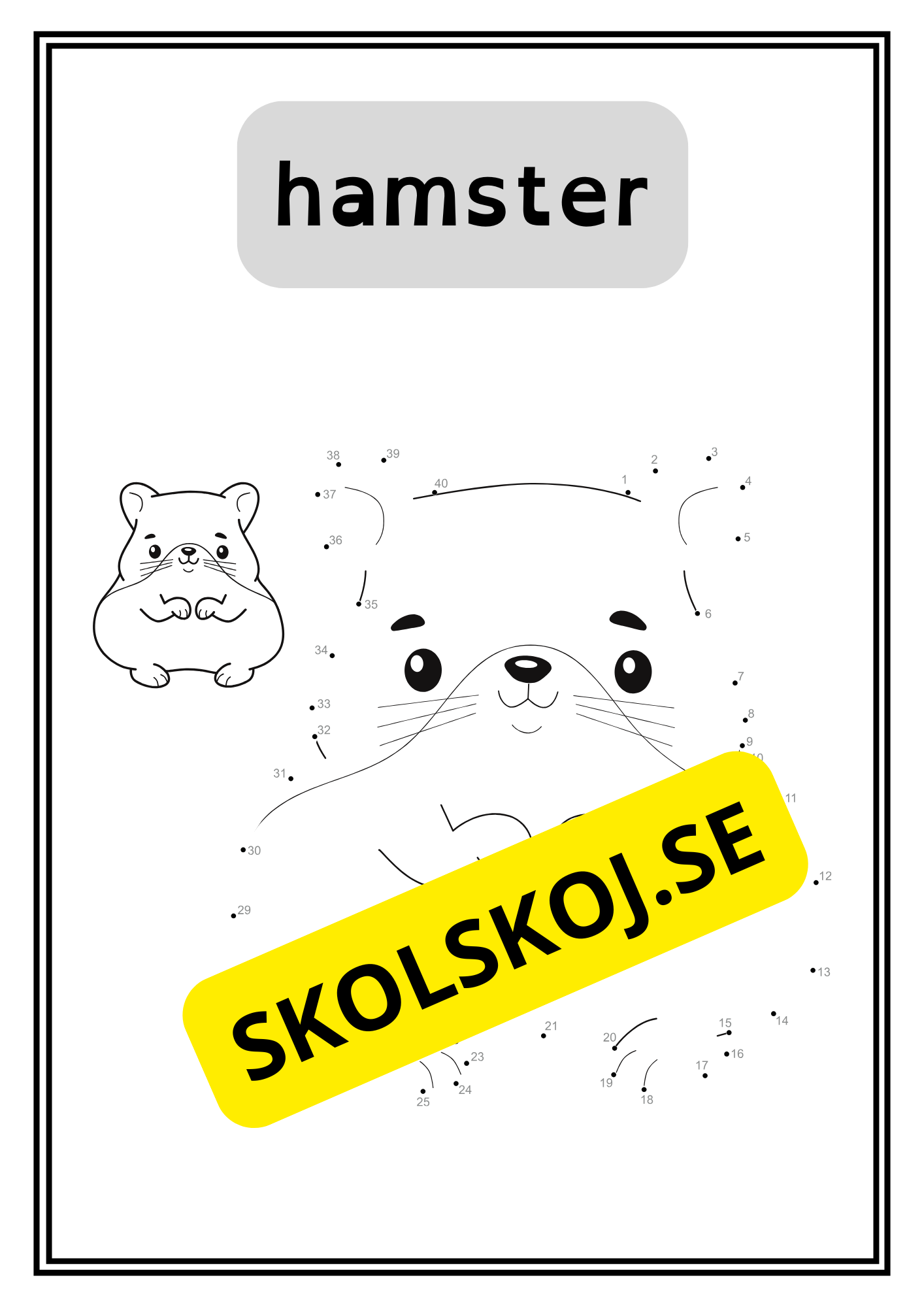 Djur prick till prick