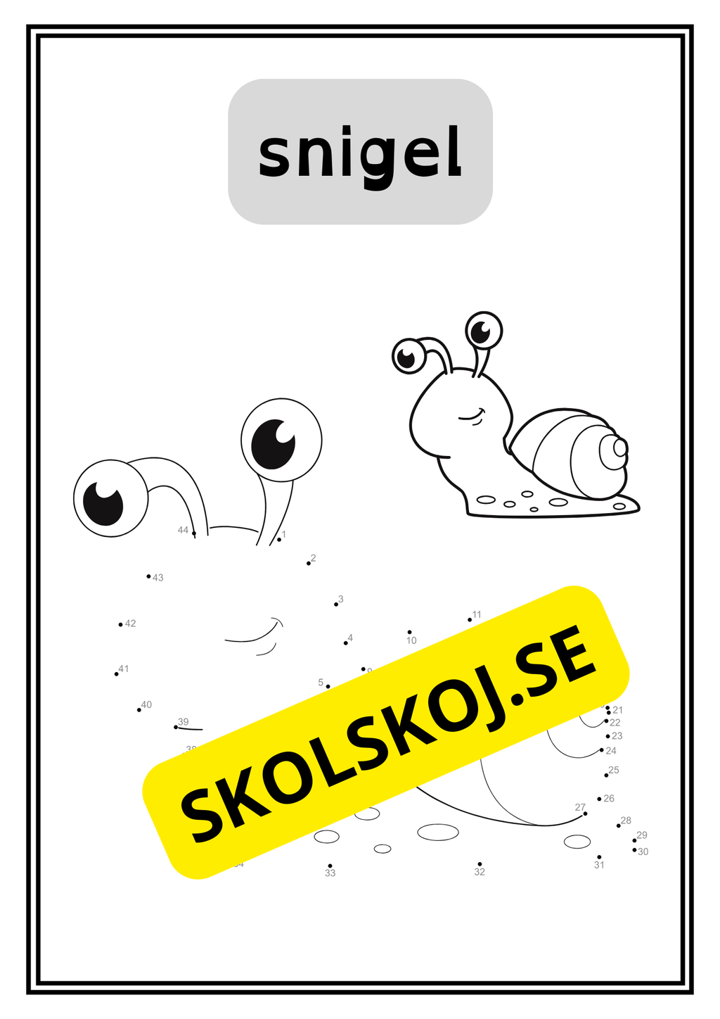 Djur prick till prick