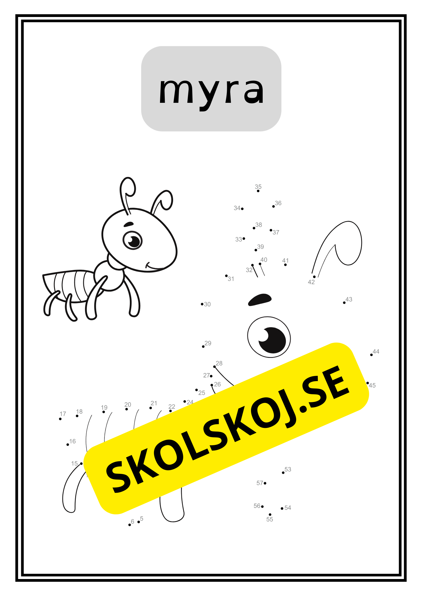 Djur prick till prick