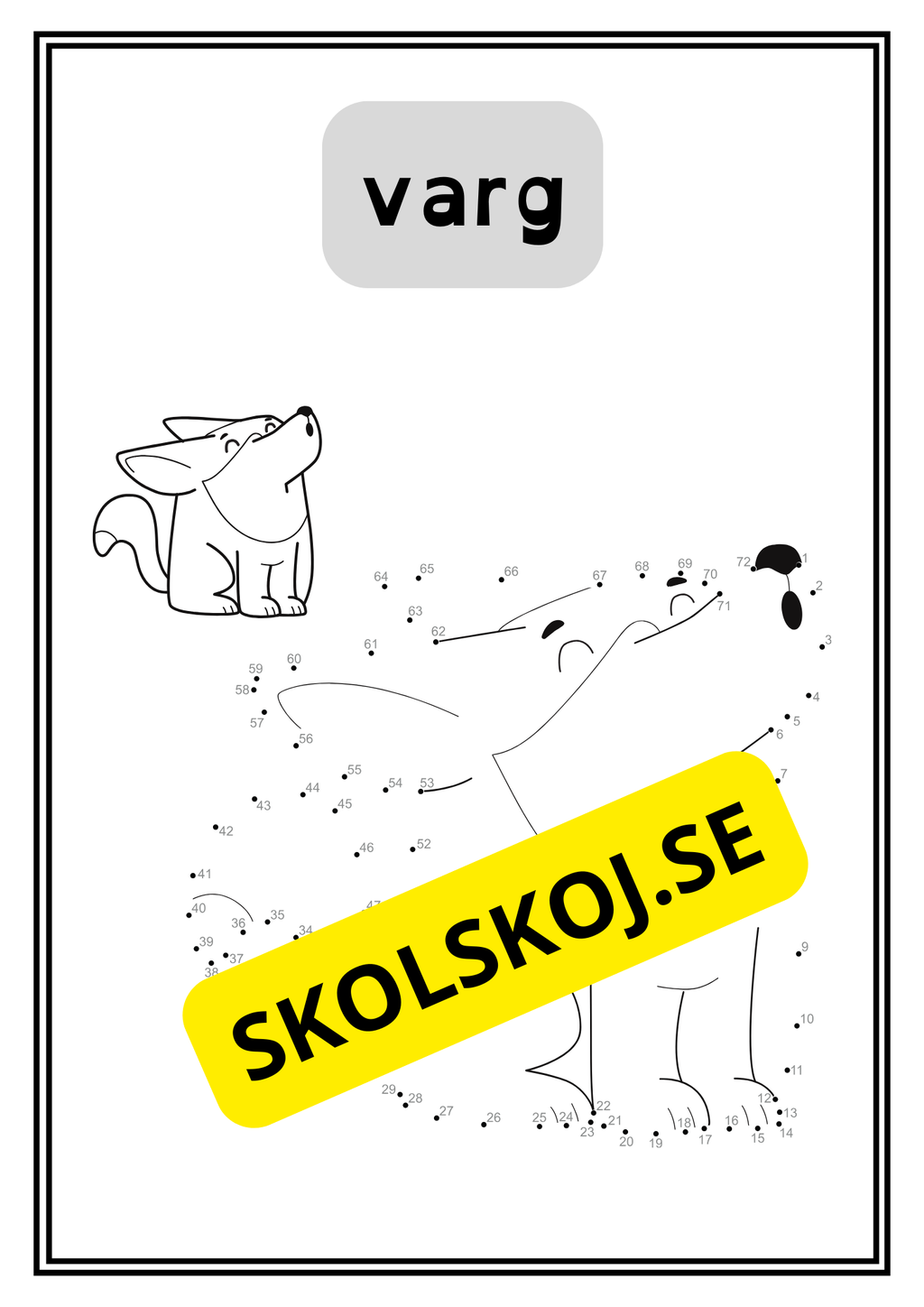 Djur prick till prick