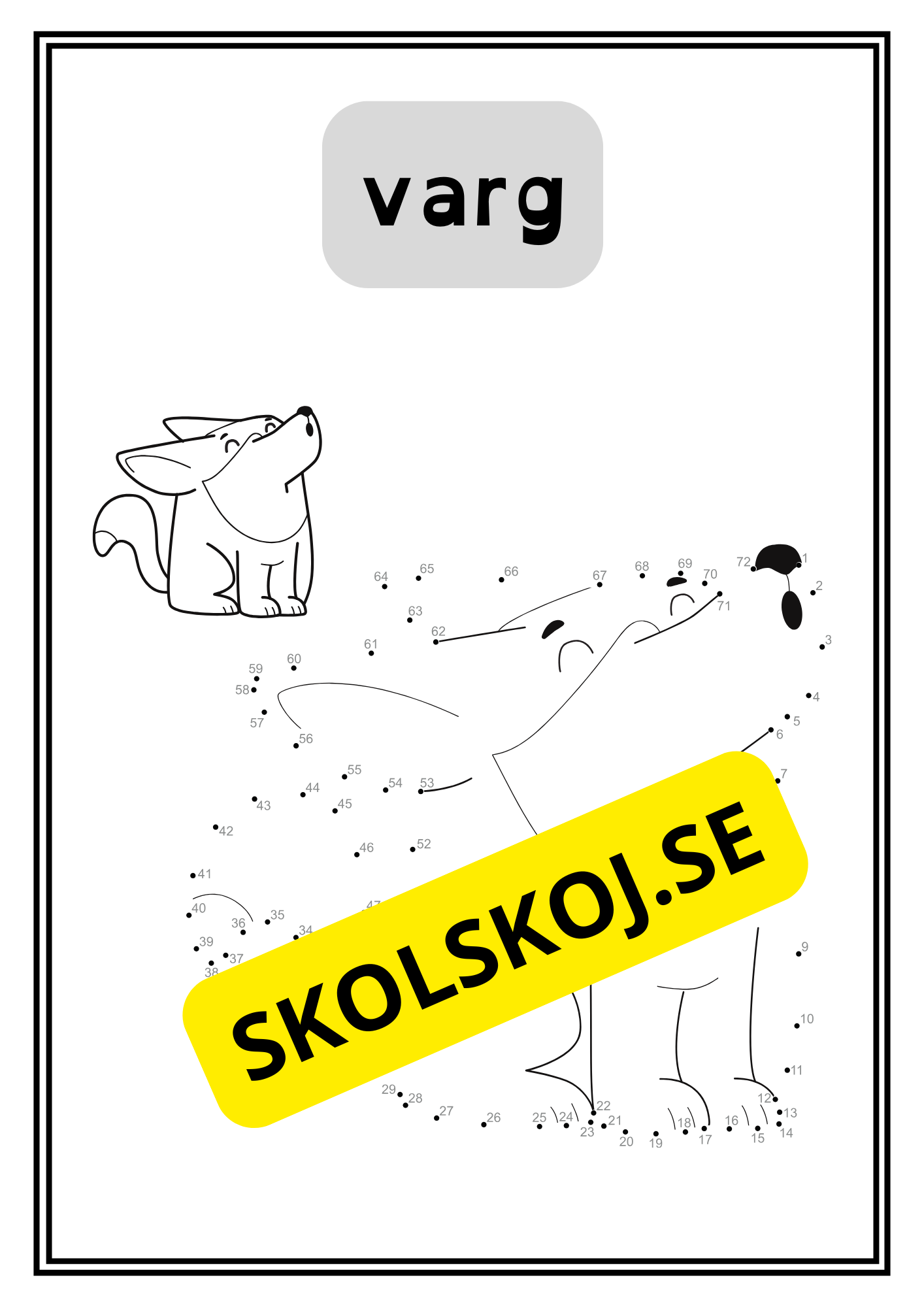 Djur prick till prick