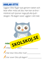 Djursagor: Korta och enkla berättelser - Läsförståelse - Åk 1 - 3