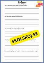 Droger - Biologi årskurs 4 - 6