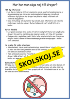 Droger - Biologi årskurs 4 - 6