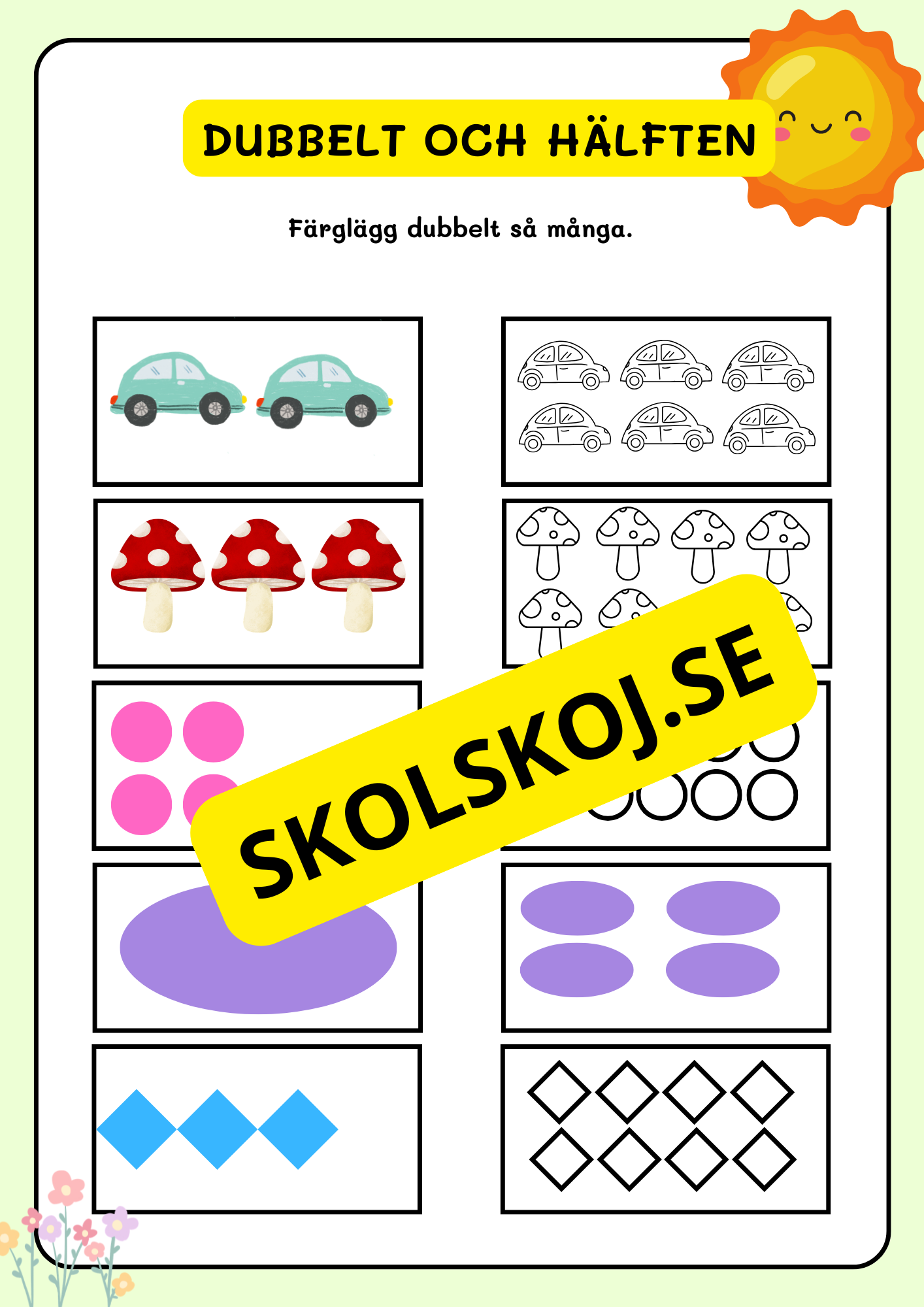 Enkel subtraktion 0 - 10