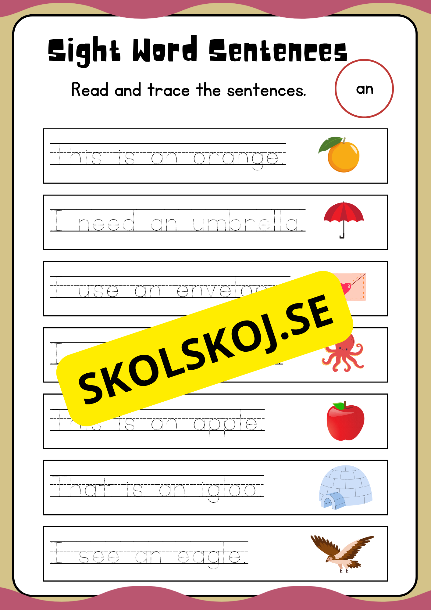 Early finishers - English workbook