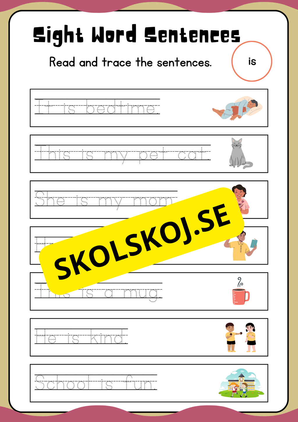 Early finishers - English workbook