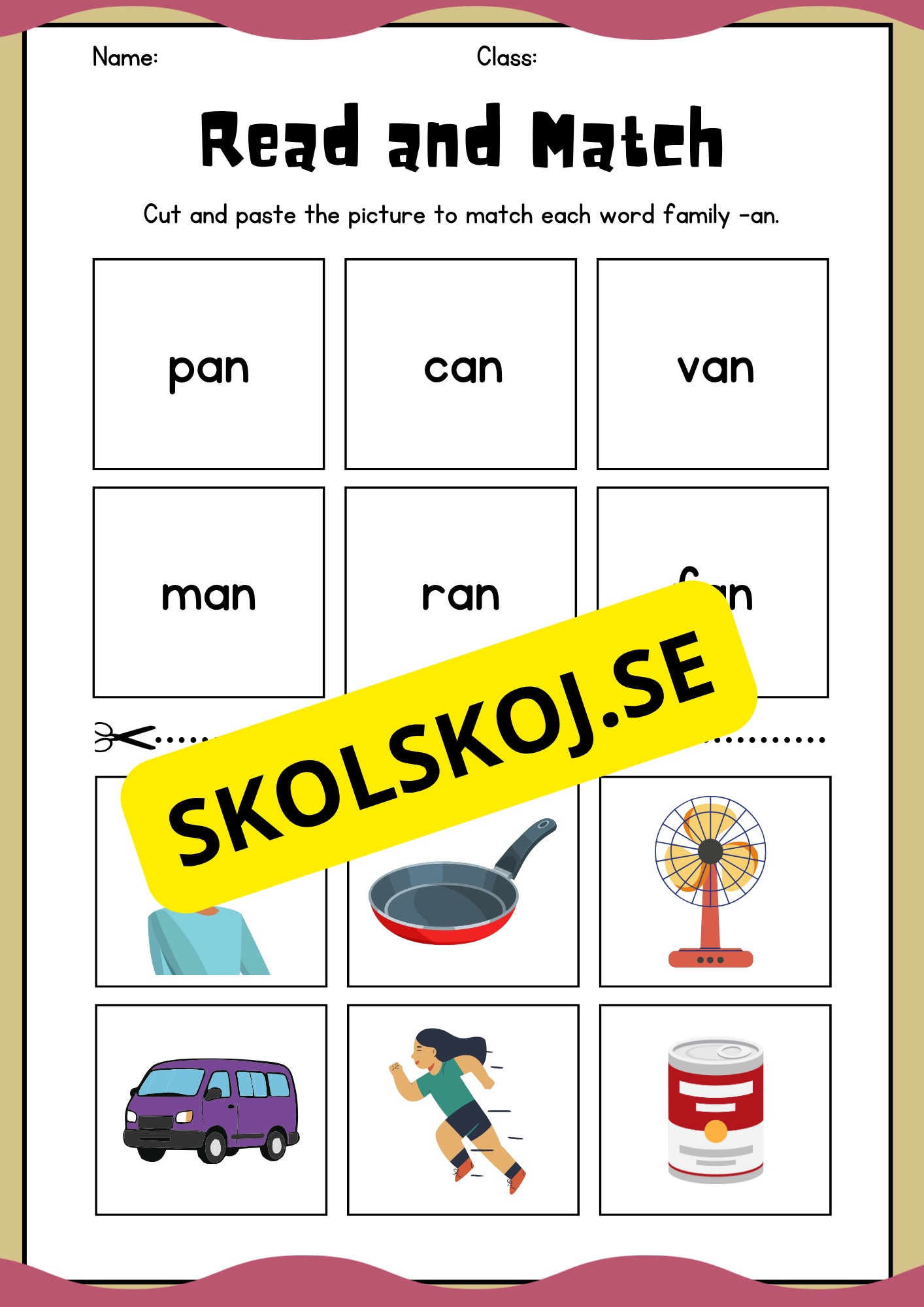 Early finishers - English workbook