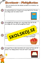 Ekvationer - årskurs 4 - 6