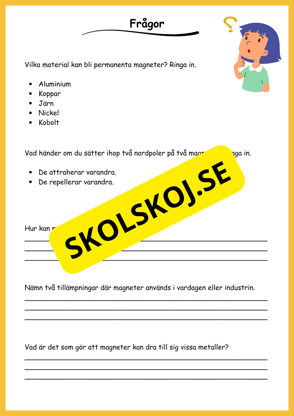 El och magneter - Naturorienterande ämnen