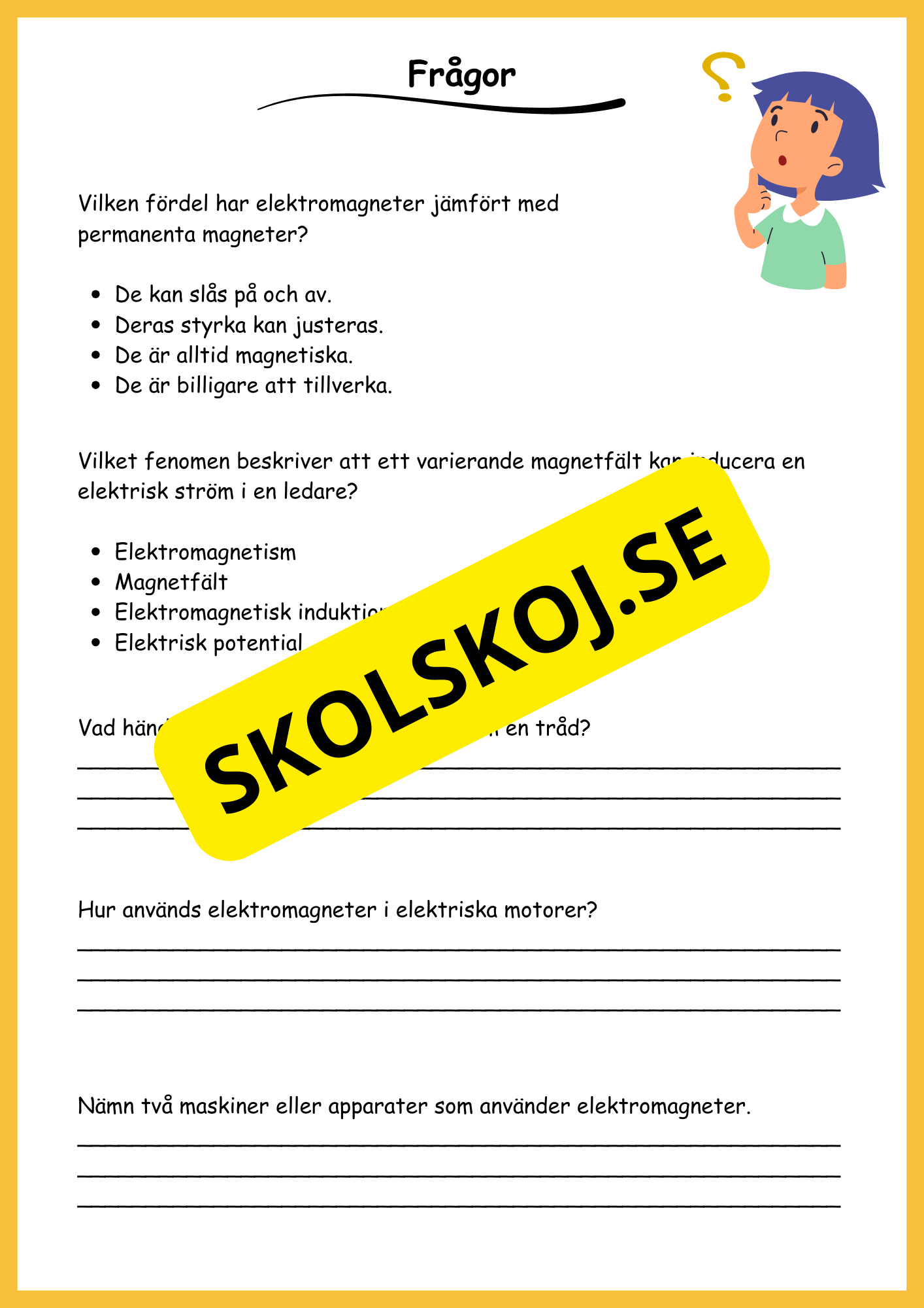 El och magneter - Naturorienterande ämnen
