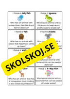Engelska - Animal adaptations
