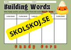 Engelska - Frankenstein building words