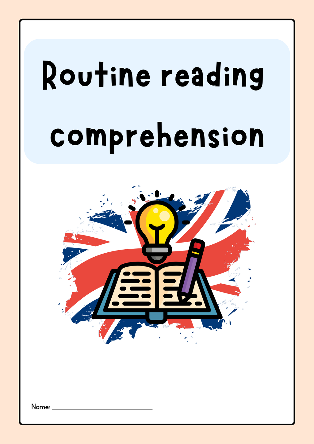 English - Routine reading  comprehension