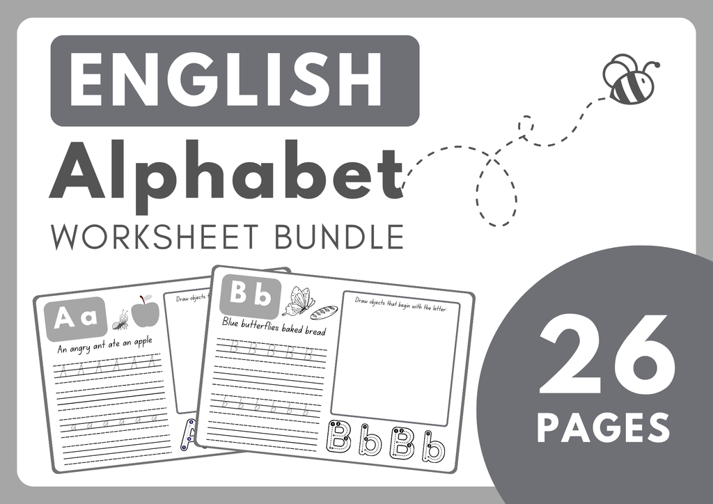 English Alphabet - Handwriting