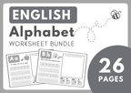 English Alphabet - Handwriting