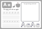 English Alphabet - Handwriting