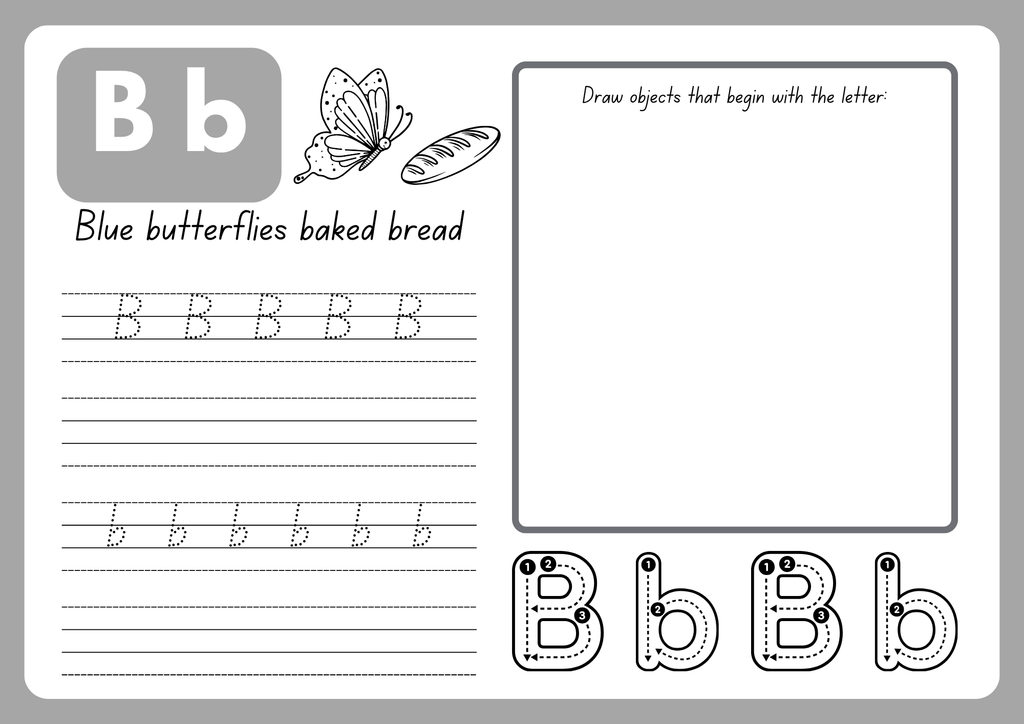 English Alphabet - Handwriting