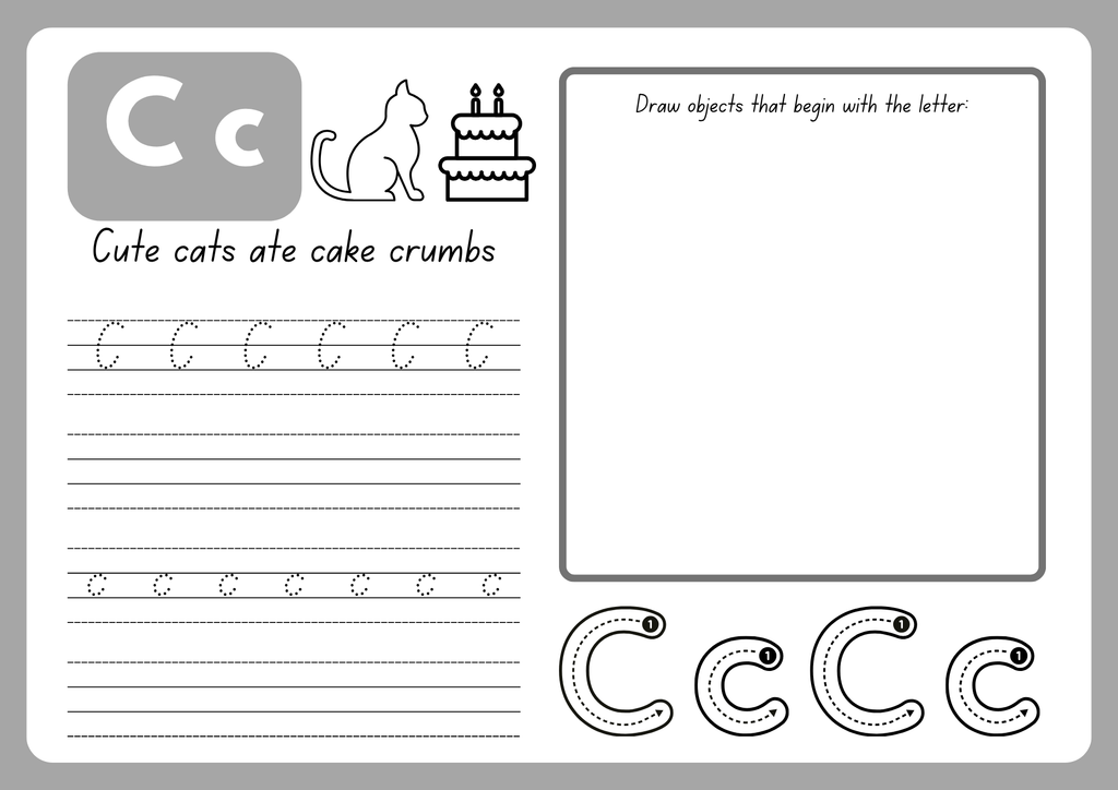 English Alphabet - Handwriting