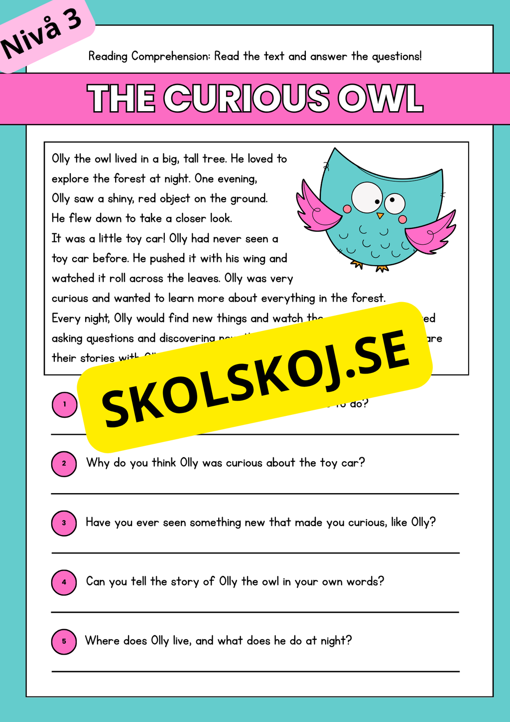 English Reading Comprehension Big Bundle