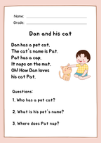 English reading comprehension - Easy