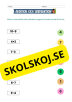 Enkel addition och subtraktion