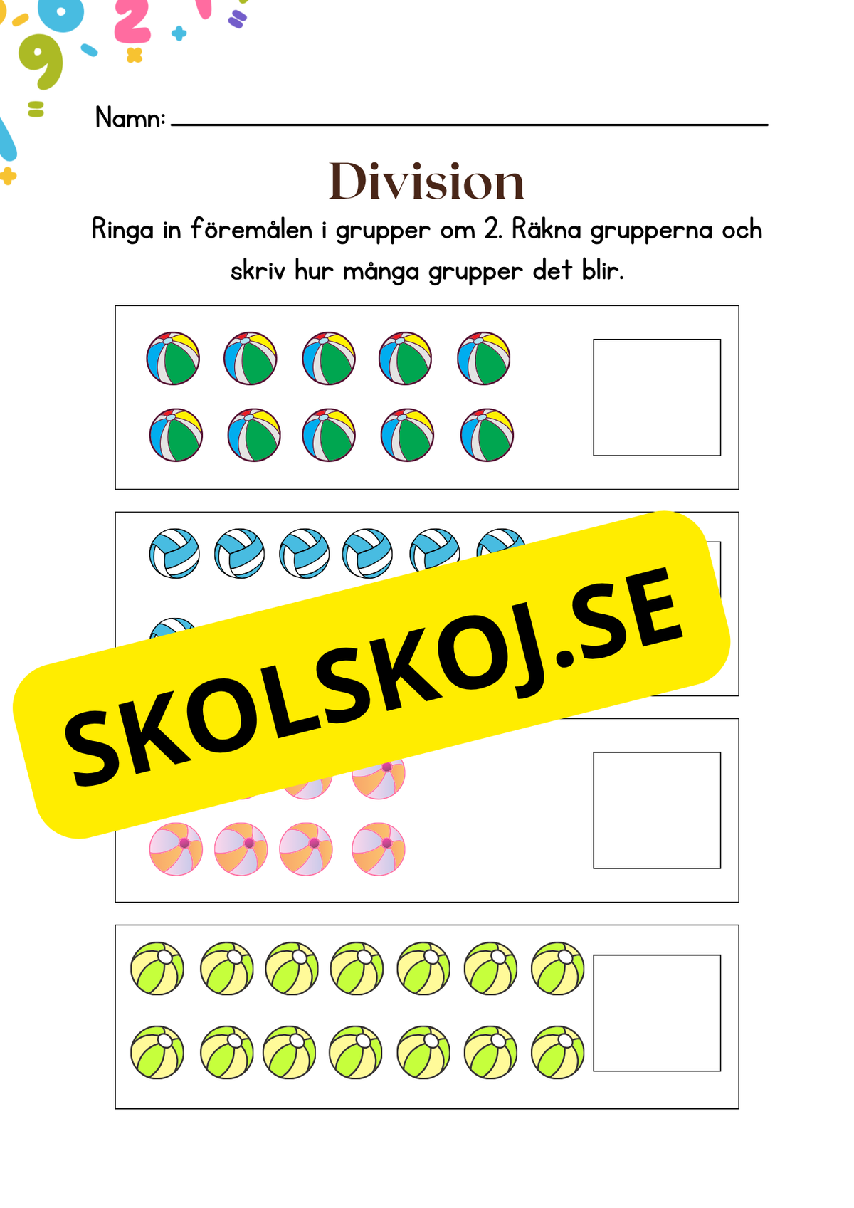 Enkel division