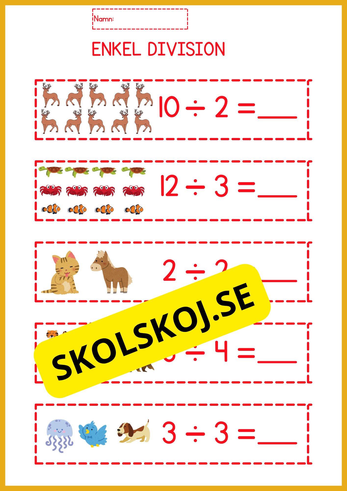 Enkel division